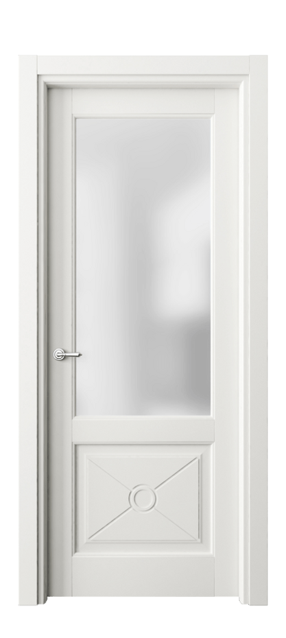 Межкомнатная дверь Тоскана Литера 6362 Матовый серый Сатинированное стекло Цена 151710 сом | Volhovec