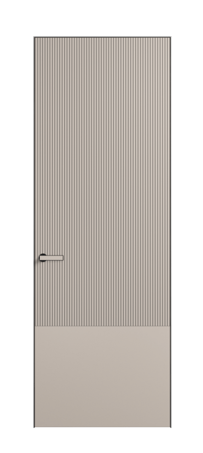 Межкомнатная дверь Вельвет 8203 Матовый светло-бежевый. Цена 94600  | Volhovec