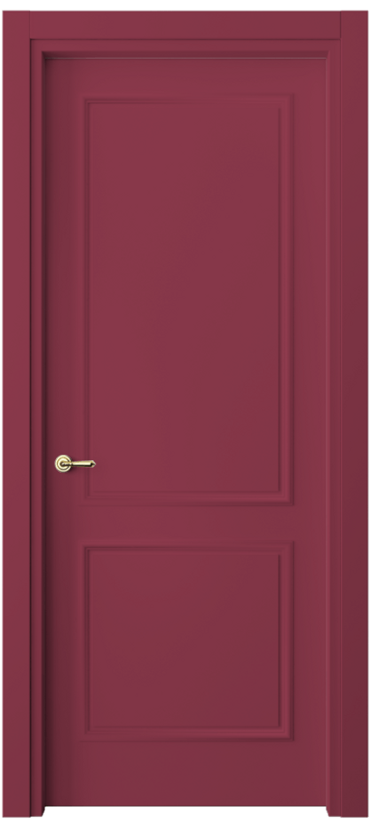 Межкомнатная дверь Париж 8121 Матовый белоснежный  Цена 84099 ₽| Volhovec