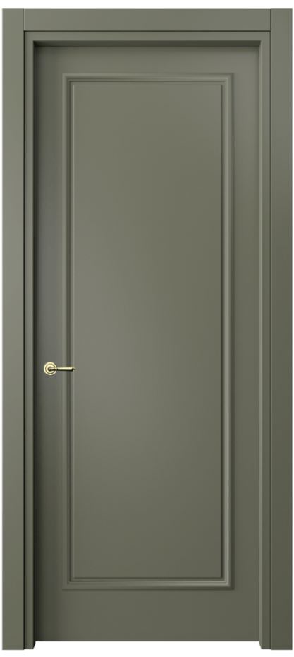 Межкомнатная дверь Париж 8101 Матовый оливковый тёмный  Цена 94060 сом| Volhovec