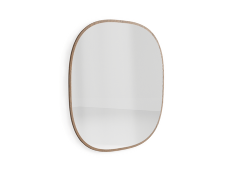 Мебель Зеркало настенное Примо 105×105 см. Цвет Дуб туманный матовый. Материал Массив дуба матовый. Коллекция Зеркало настенное Примо 105×105 см. Картинка.