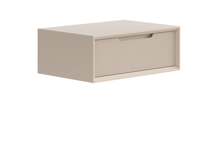 Мебель Тумба подвесная прикроватная Вельвет 1 ящик. Цвет Матовый бисквитный. Материал Гладкая эмаль. Коллекция Тумба подвесная прикроватная Вельвет 1 ящик. Фото. Мебель Тумба подвесная прикроватная Вельвет 1 ящик. Цвет Матовый бисквитный. Материал Гладкая эмаль. Коллекция Тумба подвесная прикроватная Вельвет 1 ящик. Картинка.