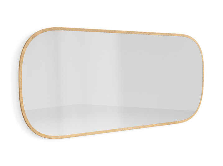 Мебель Зеркало настенное Примо 175×70 см. Цвет Дуб пшеничный матовый. Материал Массив дуба матовый. Коллекция Зеркало настенное Примо 175×70 см. Картинка.