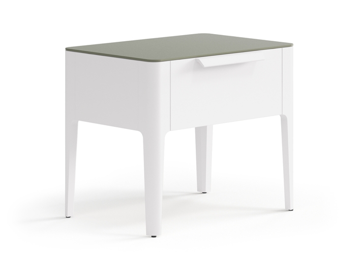 Мебель Тумба прикроватная Пьега 1 ящик. Цвет Матовый пудровый белый. Материал Гладкая эмаль. Коллекция Тумба прикроватная Пьега 1 ящик. Фото. Мебель Тумба прикроватная Пьега 1 ящик. Цвет Матовый пудровый белый. Материал Гладкая эмаль. Коллекция Тумба прикроватная Пьега 1 ящик. Картинка.