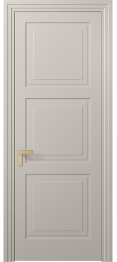 Дверь межкомнатная 8331 МСБЖ. Цвет Матовый светло-бежевый. Материал Гладкая эмаль. Коллекция Рокка. Картинка.