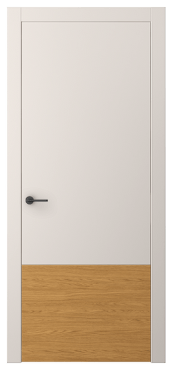 Дверь межкомнатная АКП 4229 ПЭТБ. Цвет ПЭТ тёплый-белый. Материал ПЭТ. Коллекция Фридом. Картинка.