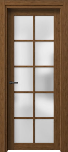 Дверь межкомнатная 2106 ЛОР САТ. Цвет Лесной орех. Материал Ламинатин. Коллекция Нео. Картинка.
