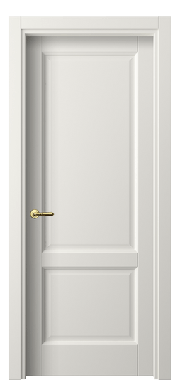 Дверь межкомнатная 1421 ПЭБЛ. Цвет ПЭТ белоснежный. Материал ПЭТ. Коллекция Галант. Картинка.