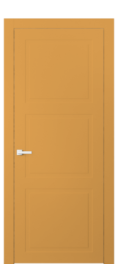 Дверь межкомнатная 8003 Пастельно-жёлтый RAL 1034. Цвет RAL Пастельно-жёлтый RAL 1034. Материал Гладкая эмаль. Коллекция Нео Классик. Картинка.