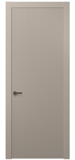 Дверь межкомнатная 8621 МБСК. Цвет Матовый бисквитный. Материал Гладкая эмаль. Коллекция Дюна. Картинка.