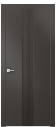 Межкомнатная дверь 8042 МАН. Цвет Матовый антрацит. Материал Гладкая эмаль. Коллекция Линия. Фото. Дверь межкомнатная 8042 МАН. Цвет Матовый антрацит. Материал Гладкая эмаль. Коллекция Линия. Картинка.