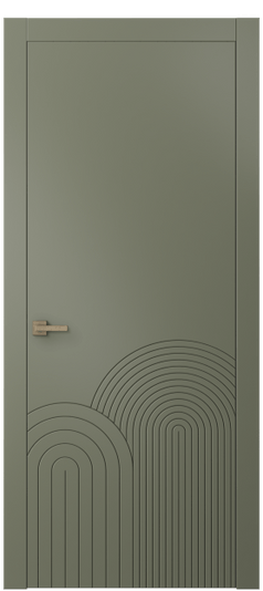 Межкомнатная дверь 8059 МОТ. Цвет Матовый оливковый тёмный. Материал Гладкая эмаль. Коллекция Линия. Фото. Дверь межкомнатная 8059 МОТ. Цвет Матовый оливковый тёмный. Материал Гладкая эмаль. Коллекция Линия. Картинка.