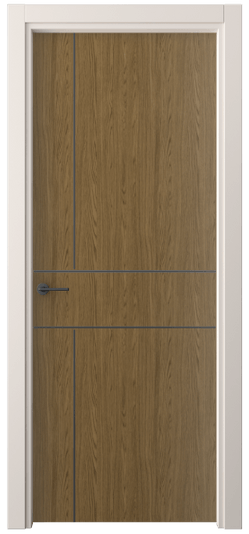 Дверь межкомнатная 4209 ТФД. Цвет Торфяной дуб. Материал Ламинатин. Коллекция Фридом. Картинка.