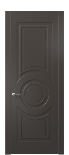 Дверь межкомнатная АКП 8461 МАН Матовый антрацит. Цвет Матовый антрацит. Материал Гладкая эмаль. Коллекция Маскот. Картинка.