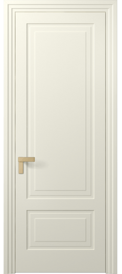 Дверь межкомнатная 8341 ММБ. Цвет Матовый молочно-белый. Материал Гладкая эмаль. Коллекция Рокка. Картинка.