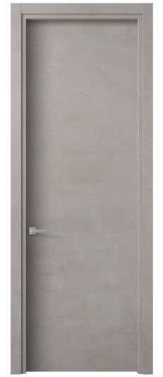 Дверь межкомнатная 0010 ЛСЕ. Цвет Леон серебро. Материал Технофойл Ламинатин. Коллекция Планум. Картинка.
