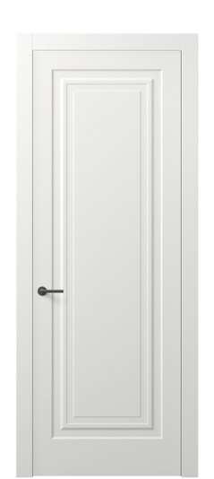 Дверь межкомнатная АКП 8401 МССР. Цвет Матовый светло-серый. Материал Гладкая эмаль. Коллекция Маскот. Картинка.