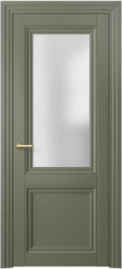 Межкомнатная дверь 2524 МОТ САТ. Цвет Матовый оливковый тёмный. Материал Гладкая эмаль. Коллекция Центро. Фото. Дверь межкомнатная 2524 МОТ САТ. Цвет Матовый оливковый тёмный. Материал Гладкая эмаль. Коллекция Центро. Картинка.