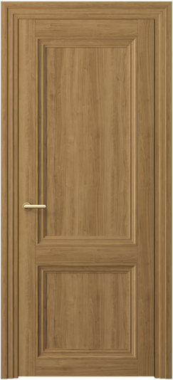 Дверь межкомнатная 2523 ГОР. Цвет Грецкий орех. Материал Ламинатин. Коллекция Центро. Картинка.