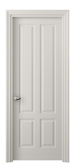 Дверь межкомнатная 8521 МОС. Цвет Матовый облачно-серый. Материал Гладкая эмаль. Коллекция Эссе. Картинка.