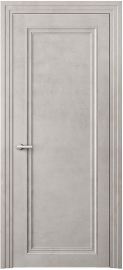 Дверь межкомнатная 2501 ЛСЕ. Цвет Леон серебро. Материал Технофойл Ламинатин. Коллекция Центро. Картинка.