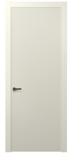 Дверь межкомнатная 8621 ММБ. Цвет Матовый молочно-белый. Материал Гладкая эмаль. Коллекция Дюна. Картинка.