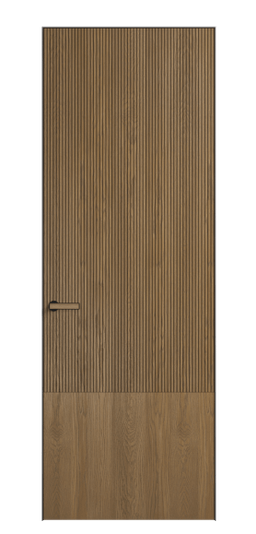 Дверь межкомнатная 8203 ДМС.М. Цвет Дуб мускатный матовый. Материал Массив дуба матовый. Коллекция Вельвет. Картинка.