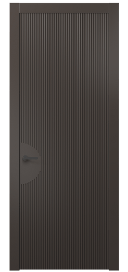 Межкомнатная дверь АКП 8624 МАН. Цвет Матовый антрацит. Материал Гладкая эмаль. Коллекция Дюна. Фото. Дверь межкомнатная АКП 8624 МАН. Цвет Матовый антрацит. Материал Гладкая эмаль. Коллекция Дюна. Картинка.