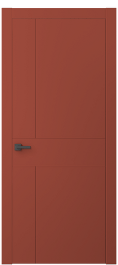 Дверь межкомнатная 8056 NCS S 3040-Y80R. Цвет NCS NCS S 3040-Y80R. Материал Гладкая эмаль. Коллекция Линия. Картинка.