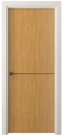 Дверь межкомнатная 4207 ВНД. Цвет Ванильный дуб. Материал Ламинатин. Коллекция Фридом. Картинка.