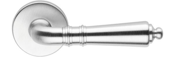 Ручки для дверей Ручка дверная Даниэла. Цвет Матовый хром. Коллекция Даниэла. Картинка.