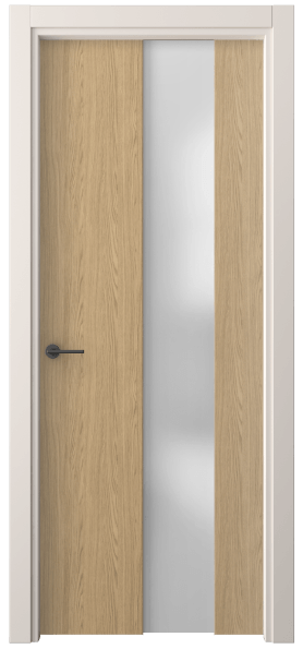 Дверь межкомнатная 4226 ЖМД САТ. Цвет Жемчужный дуб. Материал Ламинатин. Коллекция Фридом. Картинка.
