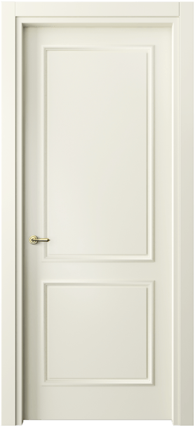 Дверь межкомнатная 8121 ММБ. Цвет Матовый молочно-белый. Материал Гладкая эмаль. Коллекция Париж. Картинка.